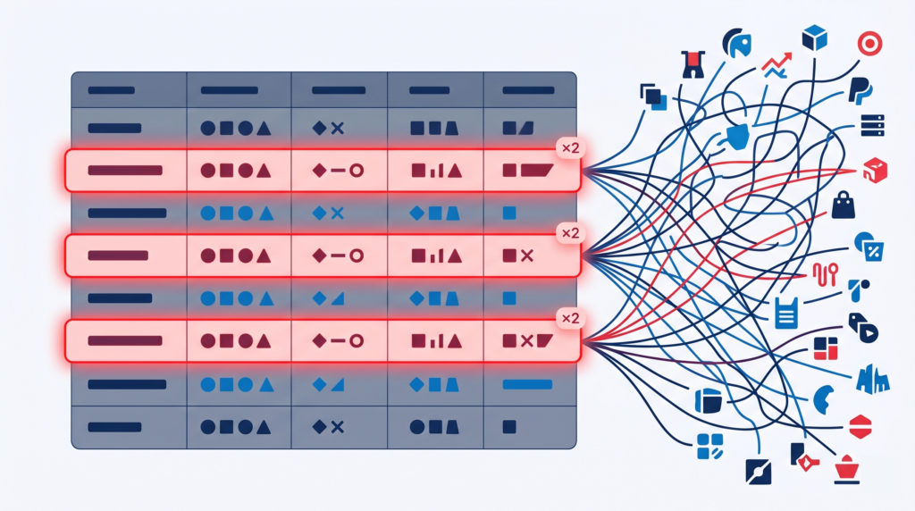 Duplicate rows in catalog_product_relation causing multiplied joins and stuck Magento indexer